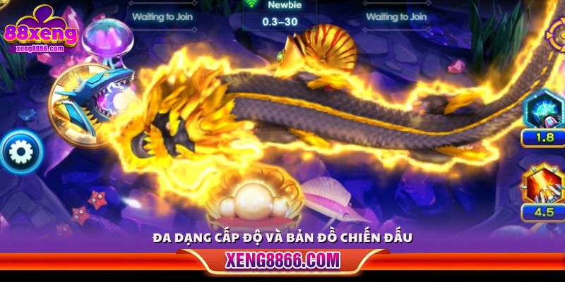 Nhiều màn chơi và bản đồ phong phú